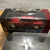 RARE Road Signature Collection 1948 Tucker Torpedo Burgundy Diecast Car 1:18 VGC Parts