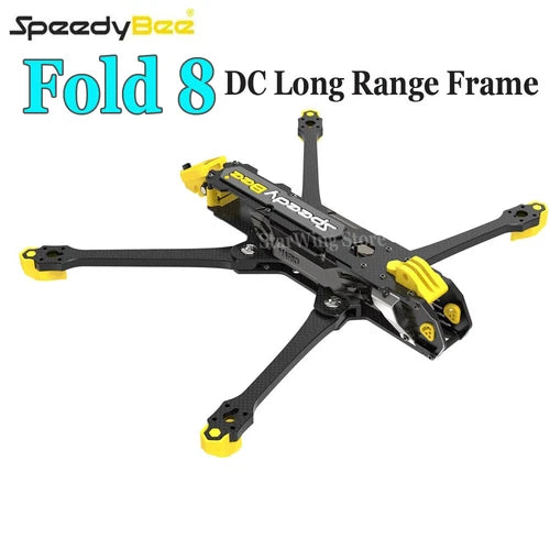 SpeedyBee Fold 8 DC Long Range Frame Kits 7mm Arm for O3 Air Unit FPV 7" 8" Drone
