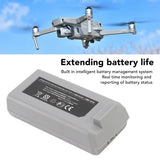 Gray drone intelligent battery pack with label and connector terminal
