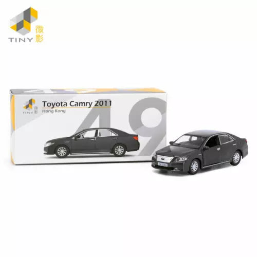 Metallic grey 2011 Camry diecast model car with box