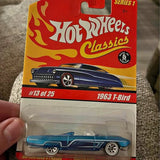 Hot Wheels Classics Series 1 - 1963 Ford T-Bird - 1:64 Diecast Car Spring Branch TX