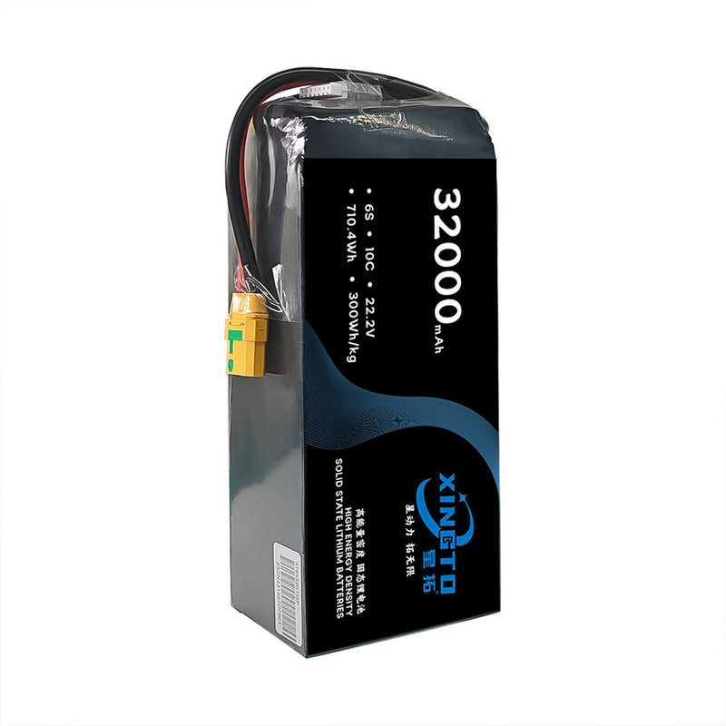 6s 22.2v 12s 44.4v 14s 51.8v 18s 32000mah 10c Semi Solid State Lipo Batteries Industrial Professional Long Range Drone Battery Drone