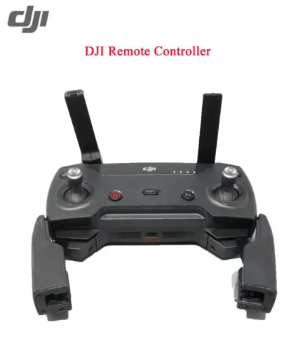 DJI remote controller with dual antennas, joysticks and buttons