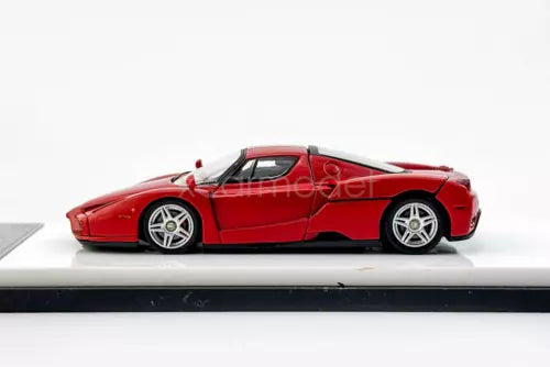 Red 1:64 scale racing sports diecast car toy, open-wheel design