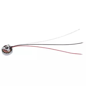 Drone arm motor replacement part with connector and red/black wires