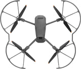 Drone propeller guard with four propellers