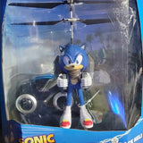 Blue Sonic hedgehog figure in clear blister package