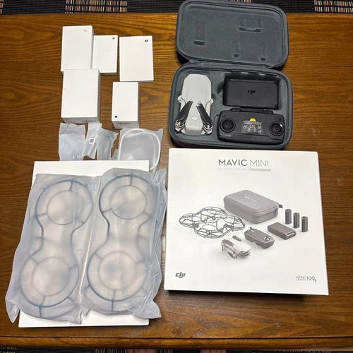 DJI Mavic Mini Fly More Combo drone accessories kit with hard case and props
