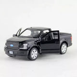 1:36 Ford F-150 Model Car Diecast Metal Toys for Boys Kids Gifts Pull Back Black Toy
