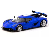 Tarmac Works 1:64 Diecast Model Car Global 64 Koenigsegg Jesko Attack Blue Parts