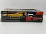 JADA SNAP SHOTS BUSTED 1967 SHELBY GT-500 & 1965 MUSTANG POLICE 1:64 DIECAST #46 Toy