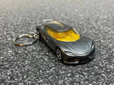 Koenigsegg Gemera Keychain Gray Diecast Car Supercar Hypercar Parts