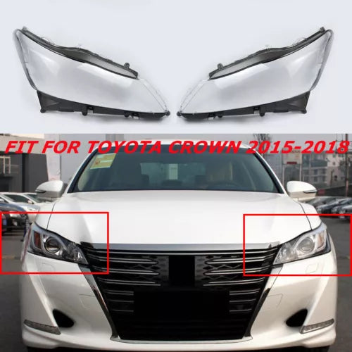 Diecast car front view with twin headlights and grille, white body