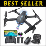 Portable Foldable Quadcopter Drone with 1080P Camera - Ideal for Fun Adventures Drone