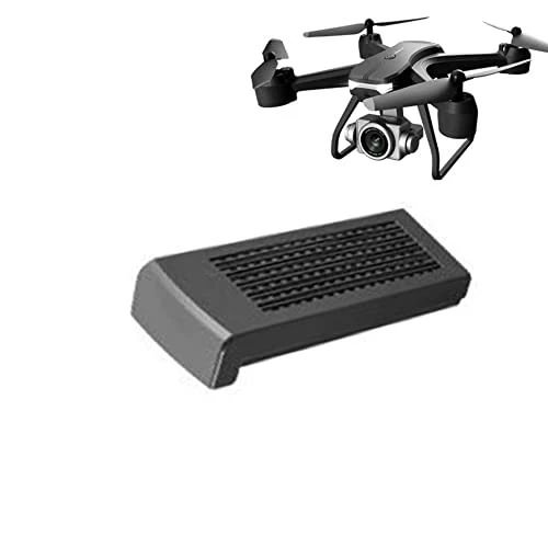 Mini drone battery, black rectangular pack with vented top