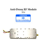 RF Module LDMOS 5.2Ghz 50W 5150-5350Mhz Anti FPV Module Defense System Amplifier Power Module Customized Drone