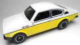 2022 MATCHBOX '75 OPEL KADETT COUPE GT/E YELLOW & WHITE 1:64 DIECAST 2 7/8