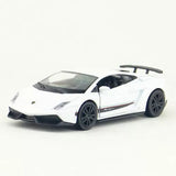 1:36 Lamborghini Gallardo LP 570-4 Model Car Toy Cars Diecast Kids Toys White Toy