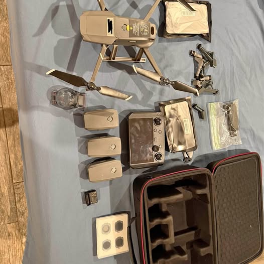 DJI Mavic 2 Pro drone kit with Smart Controller, remote, batteries and accessories