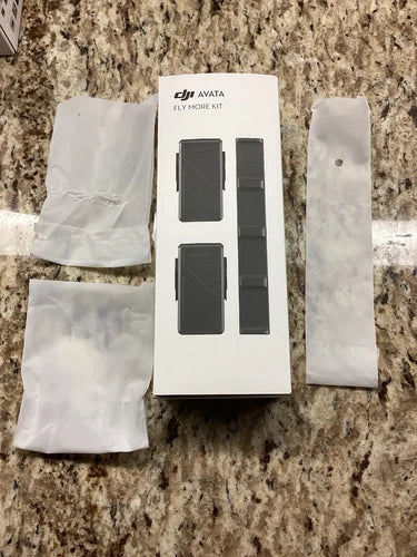 DJI Avata Fly More Kit box with four battery compartments