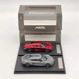 1:64 HKM Koenigsegg Gemera Double Door Hybrid Supercar Diecast Toys Gifts Models Parts