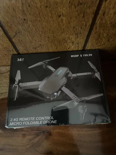 Micro foldable drone with 4K camera in box, 2.4G remote control