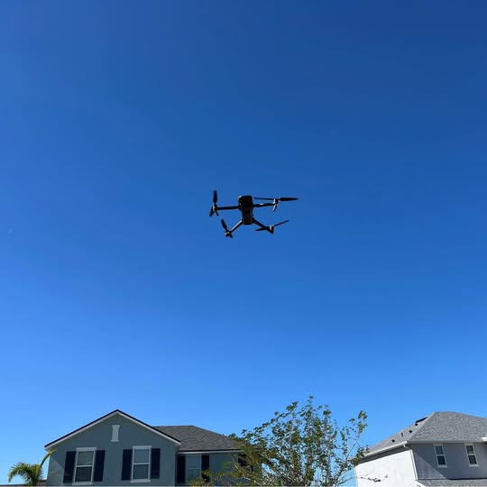 DJI Mavic 3Pro quadcopter drone in flight