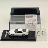 Hobby Japan 1:64 Toyota SUPRA RZ JZA80 with Active Spoiler Parts White Diecast Toy