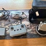 DJI Mini 2 Fly More Combo remote controller with dual joysticks