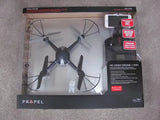 Propel RC HD quadcopter drone with FPV camera, four propellers