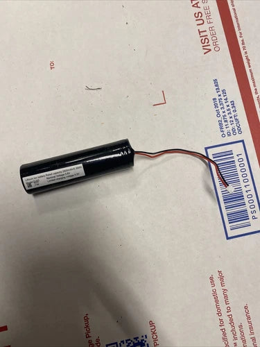 Drone remote battery pack with attached wires and connector