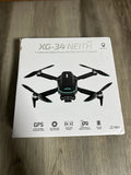 XG-34 Neith Foldable Brushless Drone with GPS and WI-FI CAMERA New In Orig. Pack Drone