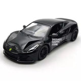 2023 Lotus Emira 1:34 Scale Diecast Model in Black by Kinsmart Toy