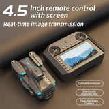 Waypoint Fly Drone with Screen for Adults,5G Remote Controller With Camera Drone