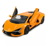 1:36 Lamborghini Revuelto Model Car Diecast Toy Cars Boys Toys Kids Gifts Orange Toy