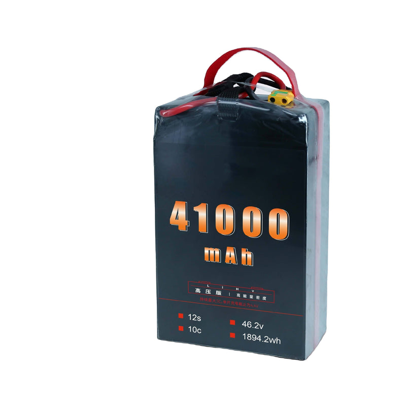 Factory Customize 6S/12S/14S 41000mAh 41ah Low Temperature Solid State Battery Cell for Evtol Aircraft Passenger Drone Drone
