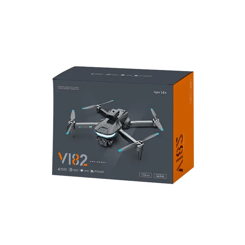 HD 8K Dual Camera Brushless Commercial Drone with Intelligent Obstacle Avoidance & Streamer Positioning Remote Control Drone Drone
