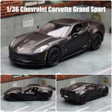 Chevrolet Corvette Grand Sport C7 1:36 Scale Model Car Diecast Toy Gift Vehicle Toy