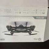 Drone with four propellers and front camera