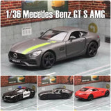 Mercedes-Benz GT S AMG 1:36 Scale Model Car Alloy Diecast Toy Vehicle Collection Toy