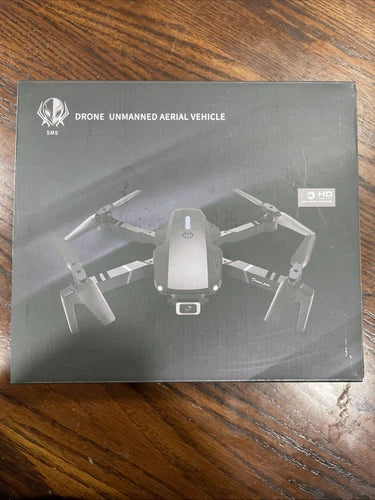 SMS Drone Unmanned Aerial Vehicle HD Lens Dual Camera 2.4 GHZ Edition Black NEW Drone