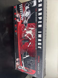 Racer drone set retail box with multiple quadcopter illustrations, red and black