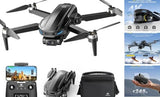 D65 2 Axis Mechanical Gimbal EIS GPS Drones with Camera for Adults 4K, 249g Drone