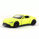 1:36 Aston Martin Vantage Model Car Diecast Pull Back Toy Cars Kids Toys Yellow Toy