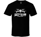 Drone Pilot Quadcopter Remote Pilot Part 107 Gift Dark T Shirt Drone