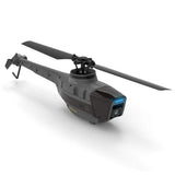 C128 Rc Helicopter 4CH Single Propeller Radio Control Toys Plane Aileron Mini Black Bee 1080P HD Aileron Less Aerial Photography Drone