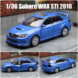 SUBARU Impreza WRX STI 1/36 Scale Model Car Alloy Diecast Toy Vehicle Collection Toy