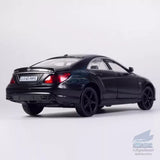 1:36 Mercedes-Benz CLS 63 AMG Model Car Diecast Toy Vehicle Kid Gift Matte Black Toy