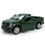 1:36 Ford F-150 Pickup Truck Toy Diecast Model Car Toy Car Boys Toys Matte Green Toy