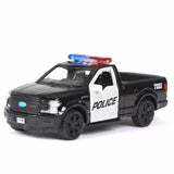 Ford F-150 Police Car 1/36 Scale Diecast Zinc Alloy Model Toy Cars Toys for Boys Toy